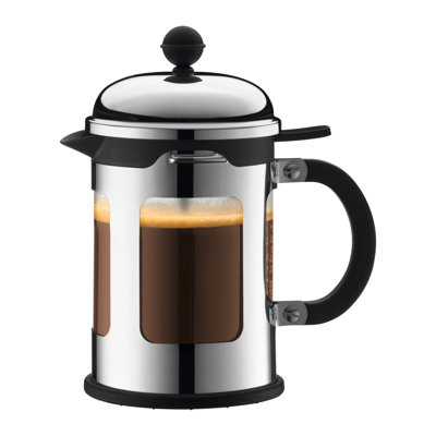 Bodum Chambord 8-Cup French Press Coffee Maker with Locking Lid and Borosilicate Glass Beaker