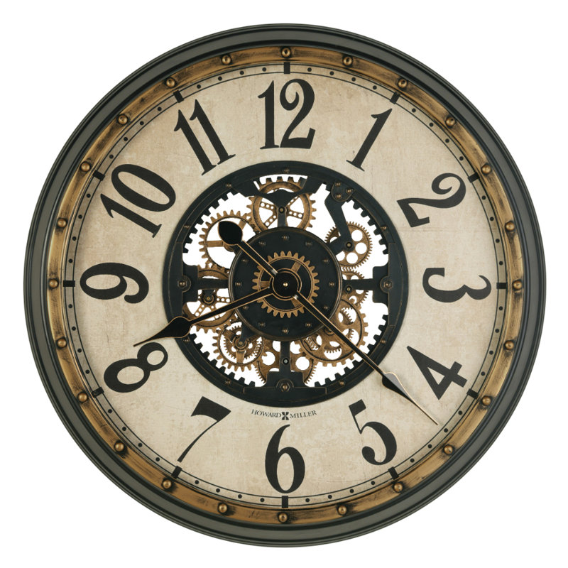 Horloge murale 21,75 po Malachi