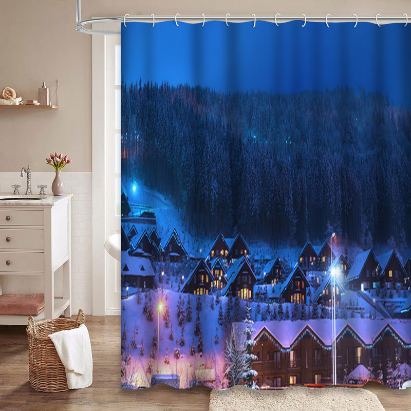 Rideau de douche Fairy Tale House, L 72 po x l 72 po