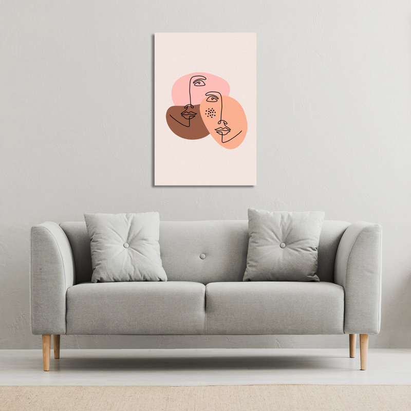 No Title by Andrew Lee - Wrapped Canvas Print, 114cm H x 77cm W x 4cm D