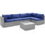 5 - Person Seating Group with Cushions