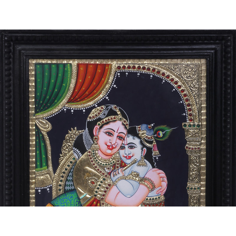 " Bal Krishna With Maa Yashoda "