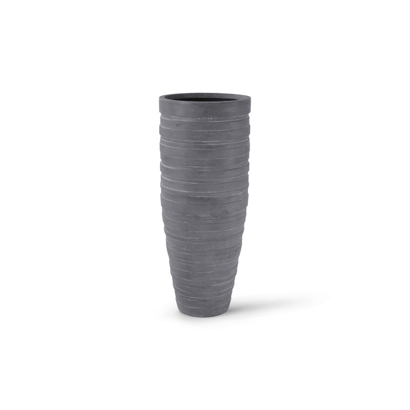 Pot à fleurs en résine June, H 47 po x l 20 po x P 20 po