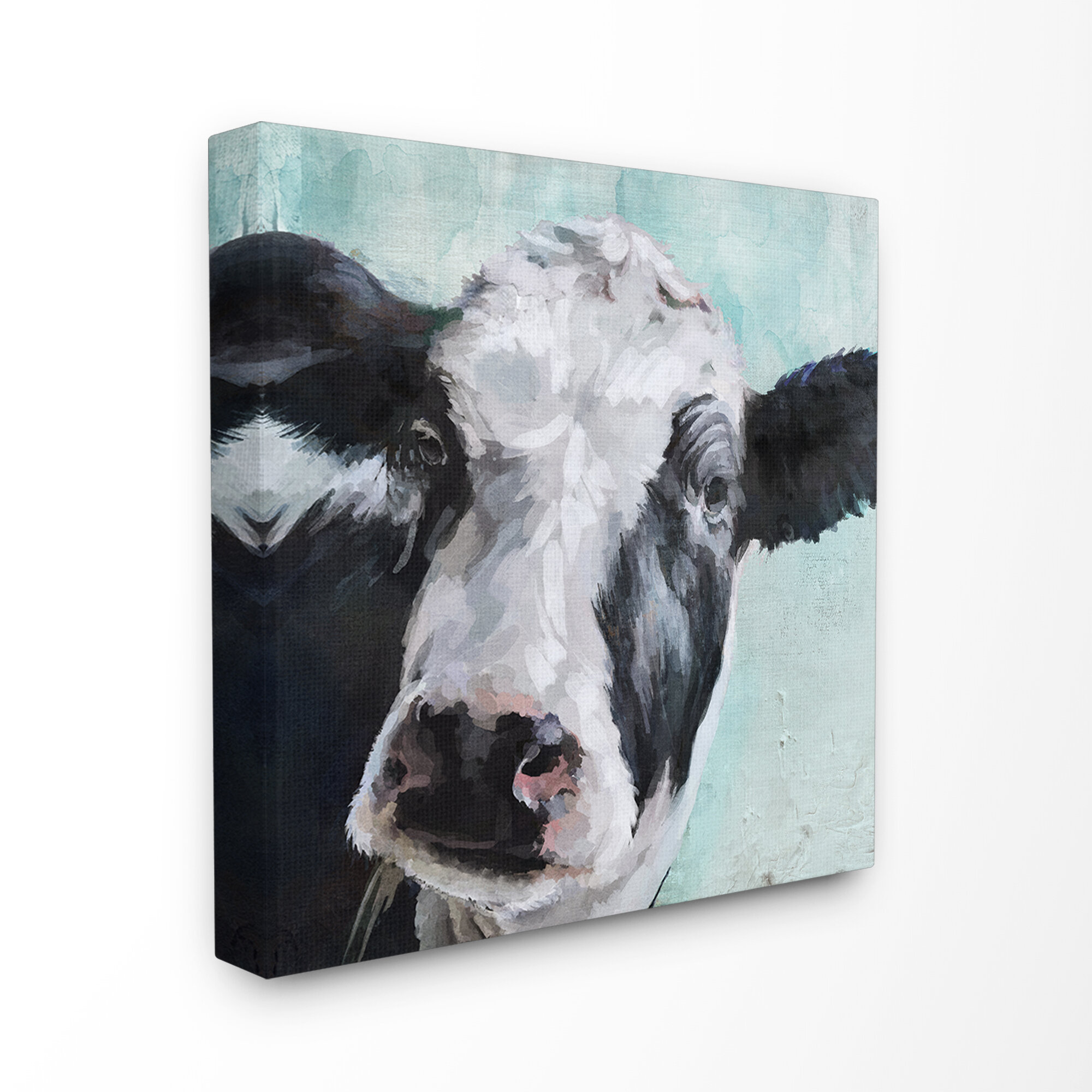 Gracie Oaks Gentle Farm Cow Graphic Art & Reviews | Wayfair