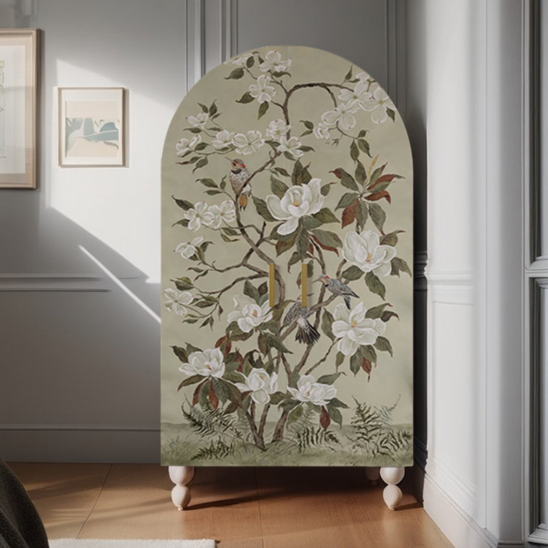 Garde-robe moderne et simple à deux portes, Ivoire blanc