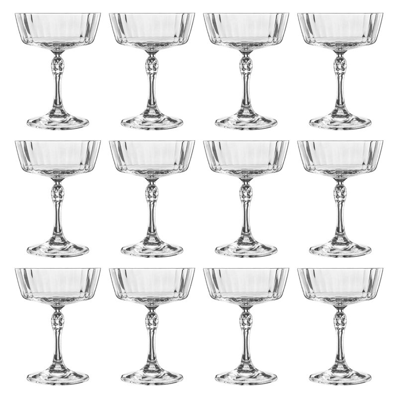 America '20s Champagne Cocktail Saucers - 275ml, 12