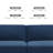 76.8'' Velvet Convertible Sofa-1695102644
