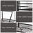 Twin XL/Queen Metal Bunk Bed with LED Headboard, Sandy Black Finish - Space-Saving Design