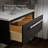 Enivo 36" Wall-Hung Bathroom Vanity Cabinet-59681103