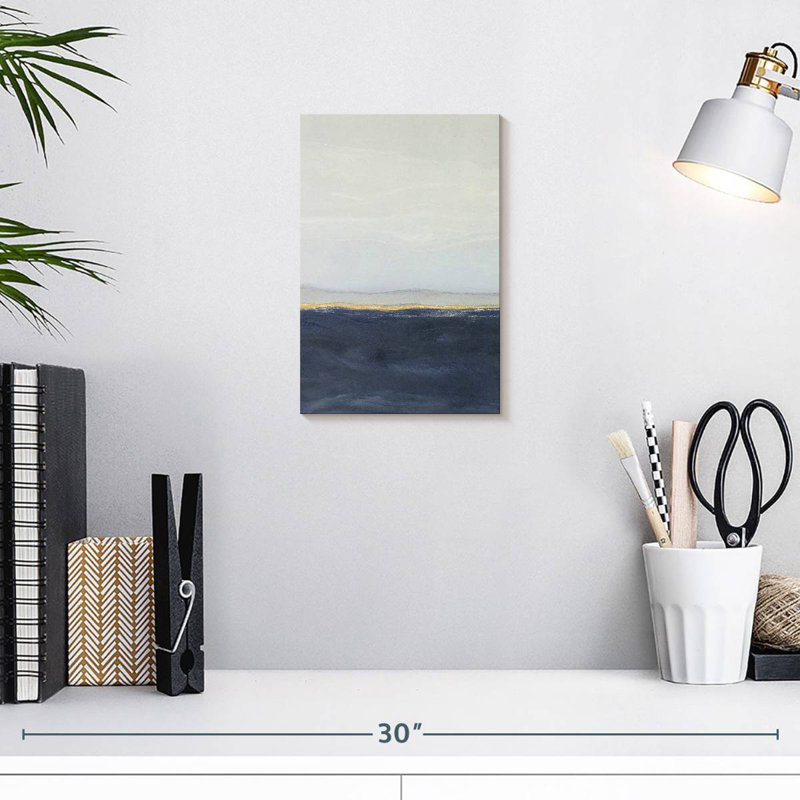 Avery View To The Shore Diptych I, H 12 po x l 8 po
