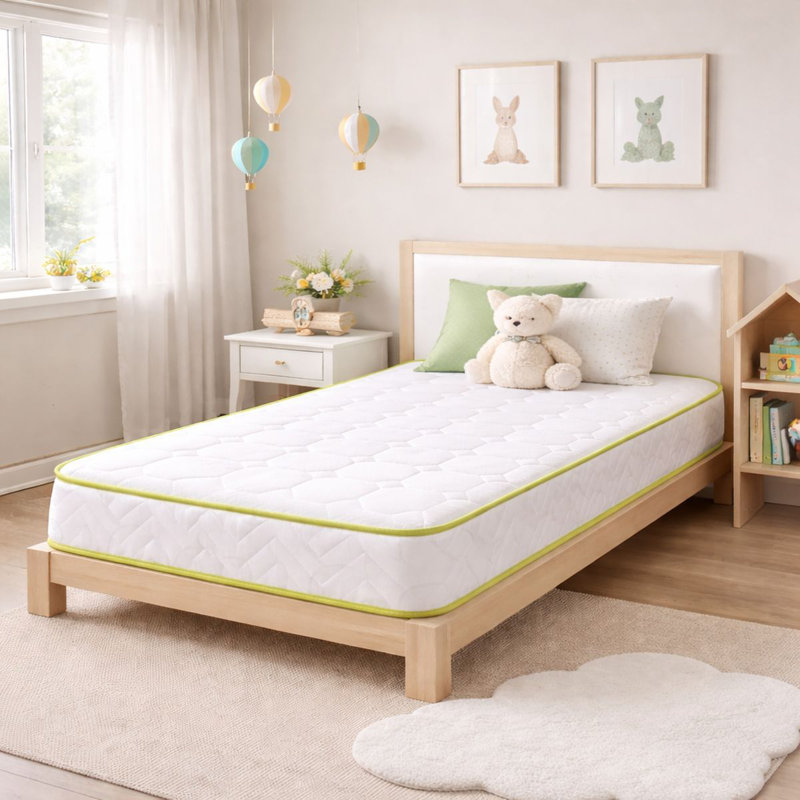 Sareer Kids Cool Breeze 4 inch Memory Foam Mattress , Single (3')