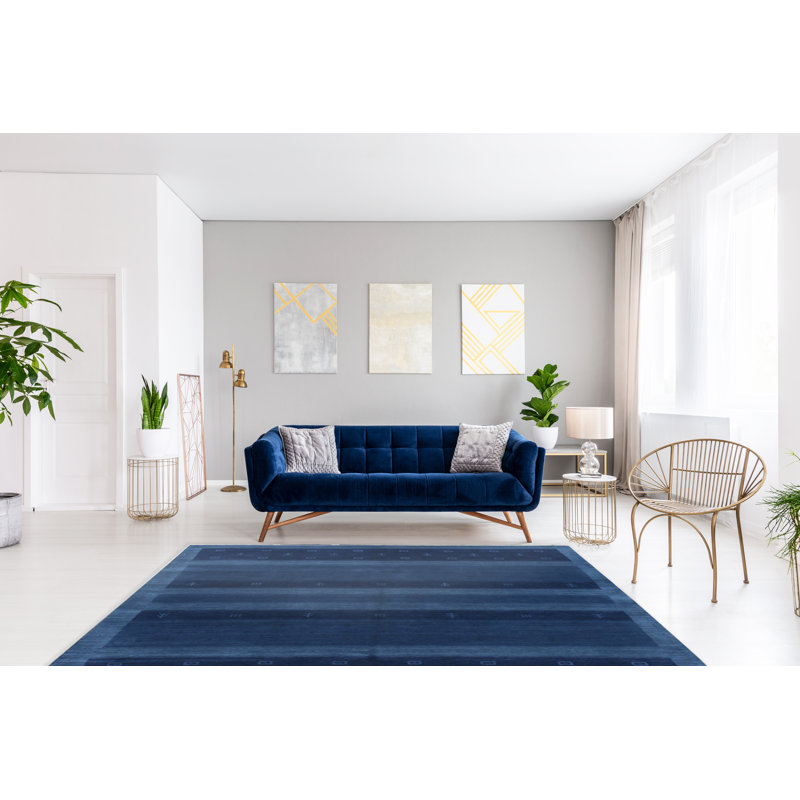 Gabbeh Wool Geometric Area Rug, Rectangle 8'9" x 11'9"