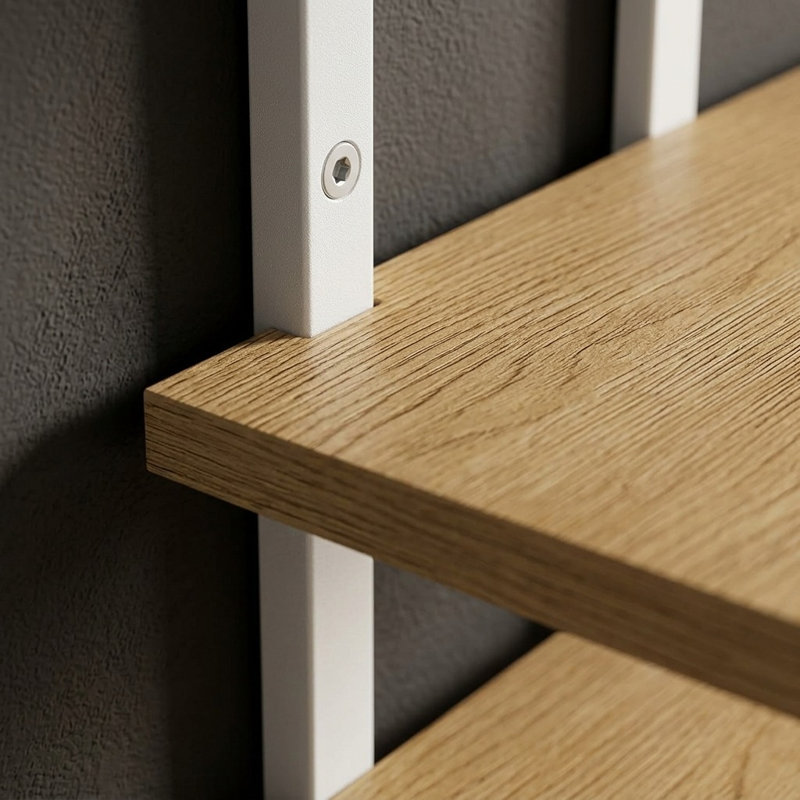 5-Tier Floating Wall Shelf for Modern Decor