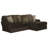 Blain 2 - Piece Upholstered Sectional with 6 Included Accent Pillows-871206179
