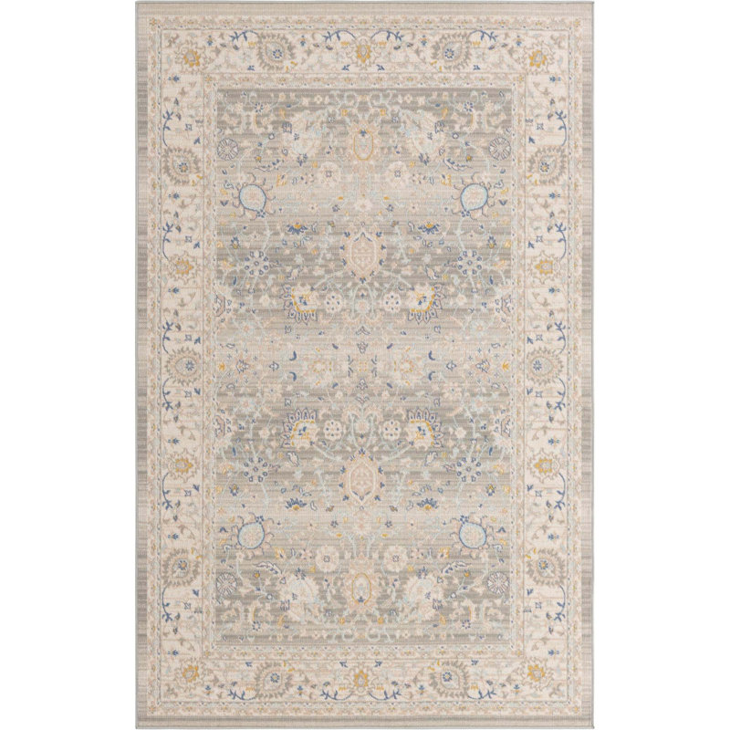 Lunnelle Oriental Indoor Rug, Rectangle 5' x 8'