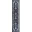 Tapis bleu marine / gris clair lavable à la machine Dalyan-1579398489