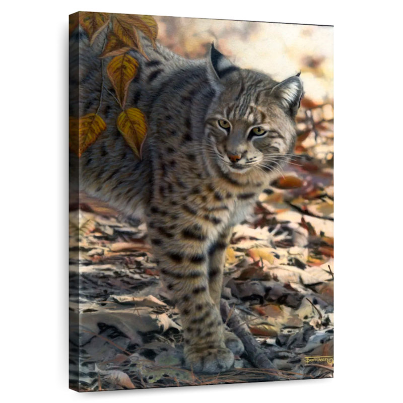 Woodland Ghost Bobcat, 30" H x 20" W