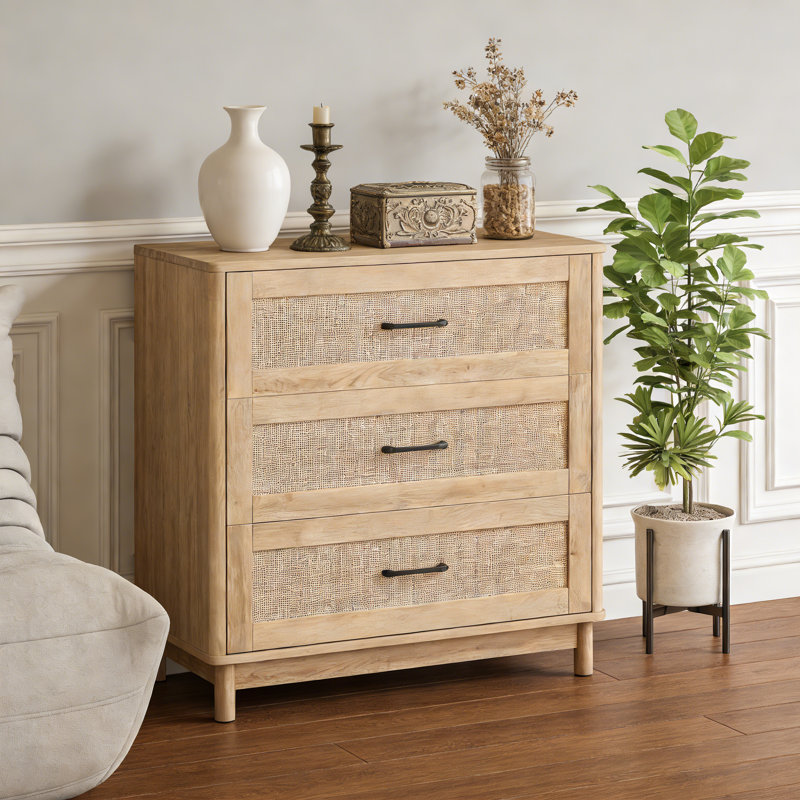 76 cm W Chest of 3 Drawers