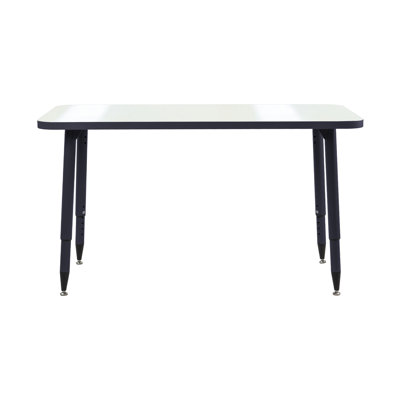 Table d'activité rectangulaire 24 x 48 avec pieds fuselés réglables Adapte