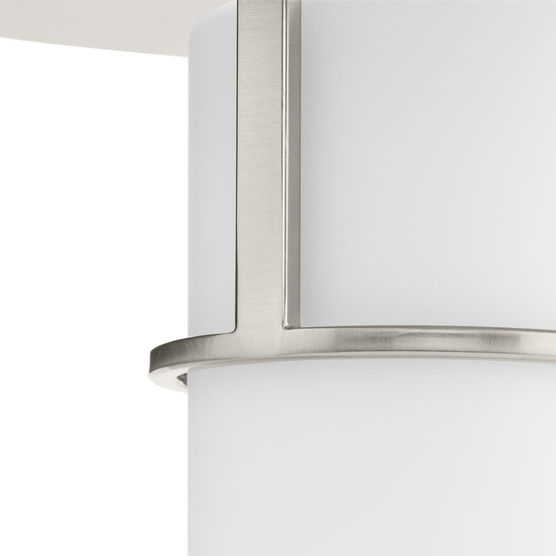 Luminaire suspendu 1 lumière Cinder, Nickel brossé