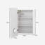 Nikiesha Wall Mounted Required Bathroom Cabinet