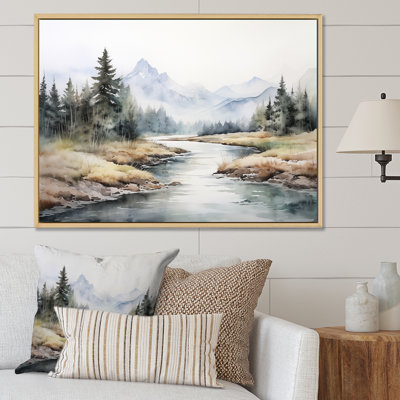 " River Mountain In Minimal Canada II "
