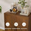 Armoire de rangement moderne à 2 portes avec tablettes réglables 31 po-1575426780-1575426779