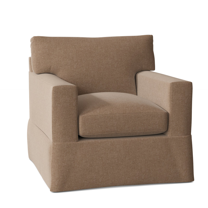 Fauteuil à housse large 37 po McCall, Portobello Crafty