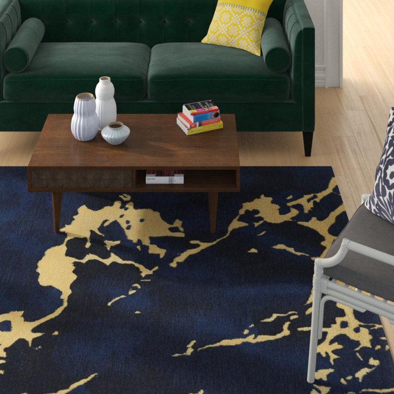 Lavonne Abstract Indoor Rug, Rectangle 3'9" x 5'9"
