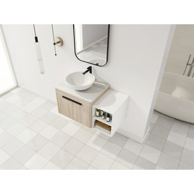 Meuble-lavabo flottant 36 po Modern