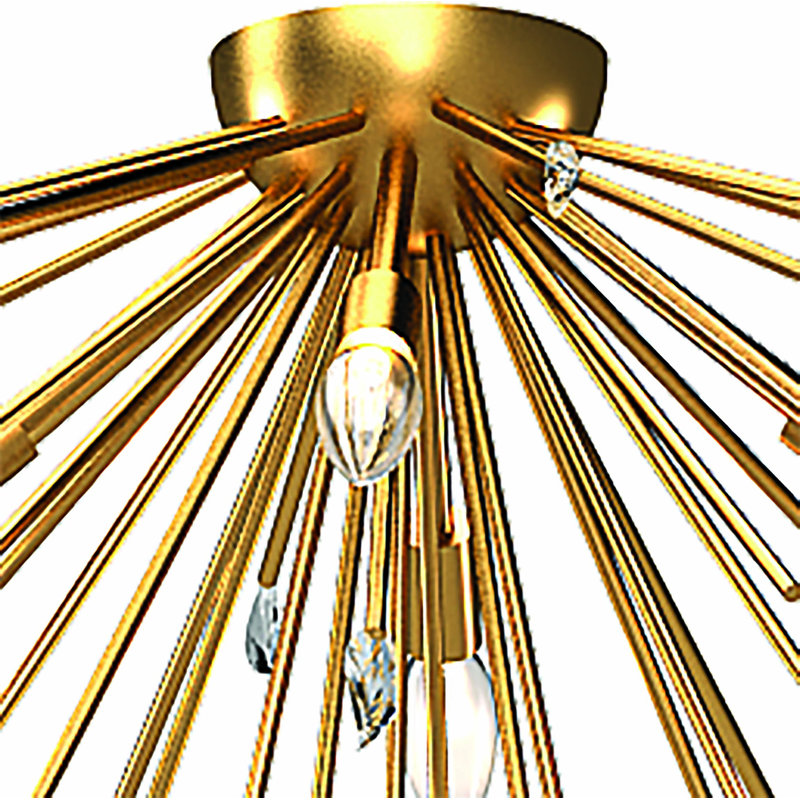 Plafonnier encastré 4 lumières V7807-90 Alice