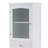 63" Tall Bathroom Storage Cabinet With Glass Doors-1478578356