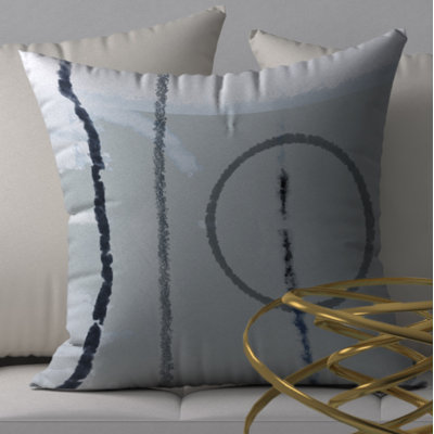 Abstract Throw Pillow