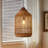 Vintage Rattan Pendant Light for Kitchen Island-1594975184
