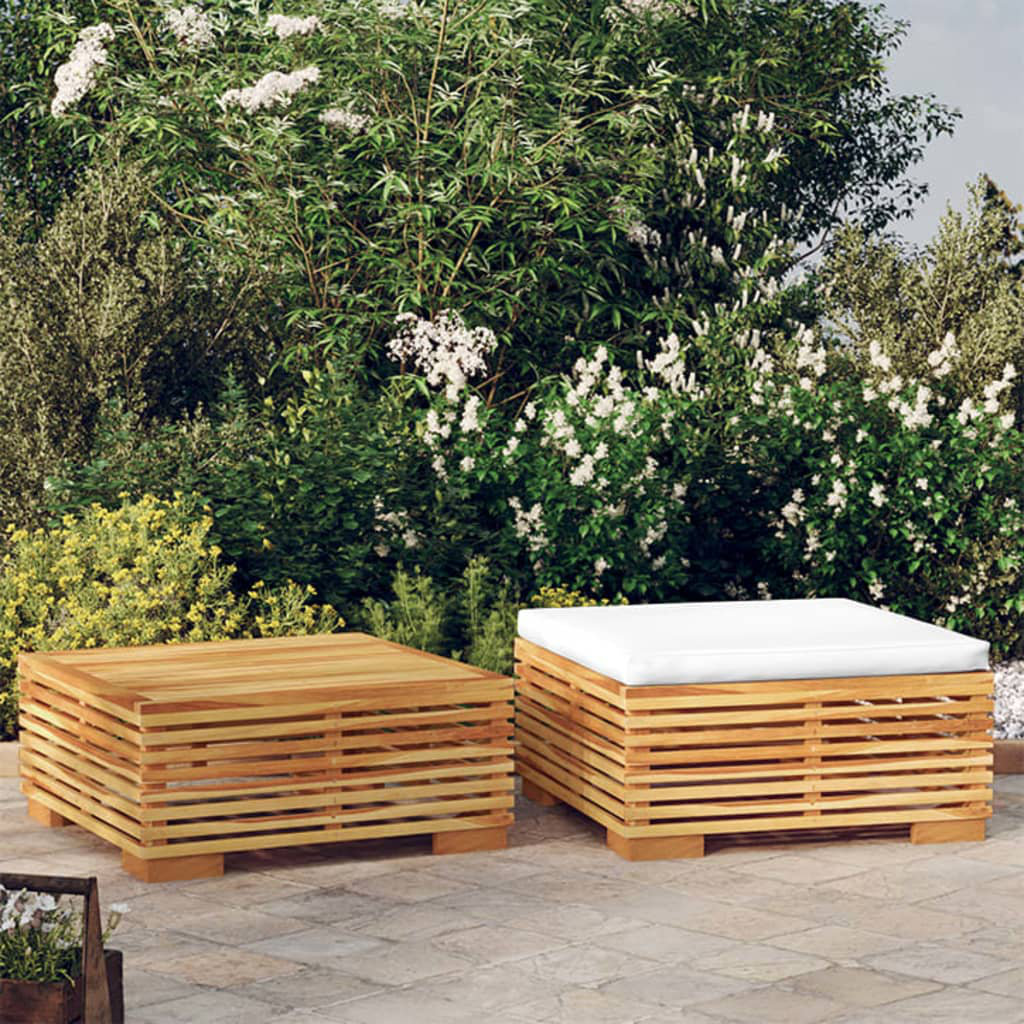 Garten-Lounge-Set Adalynn aus Massivholz