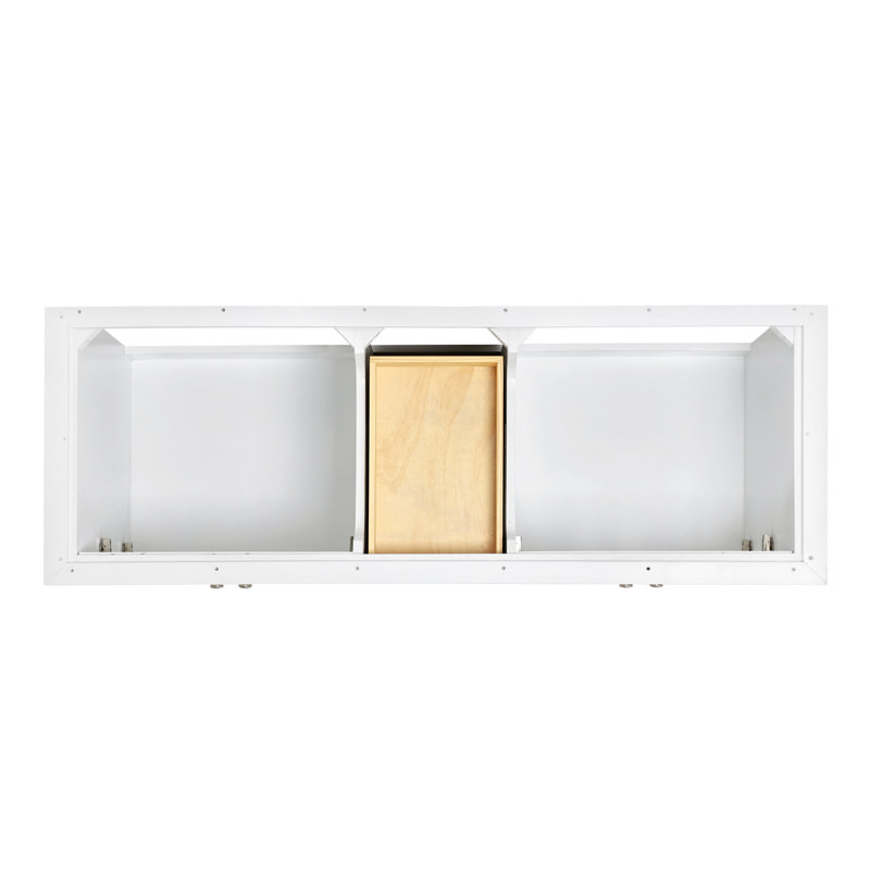 Blazier 72.25'' W Double Vanity, White, 60"