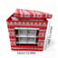 Boîte de rangement pour décorations de Noël, boules de Noël, boîte de rangement à plusieurs niveaux et grande capacité avec 64 compartiments