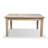 Arnisa Mahogany Solid Wood Dining Table-837778074