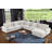 Modular Large 7 Seats Corner Sectional Sofa Comfy Cloud Couch With Movable Ottoman-992726505