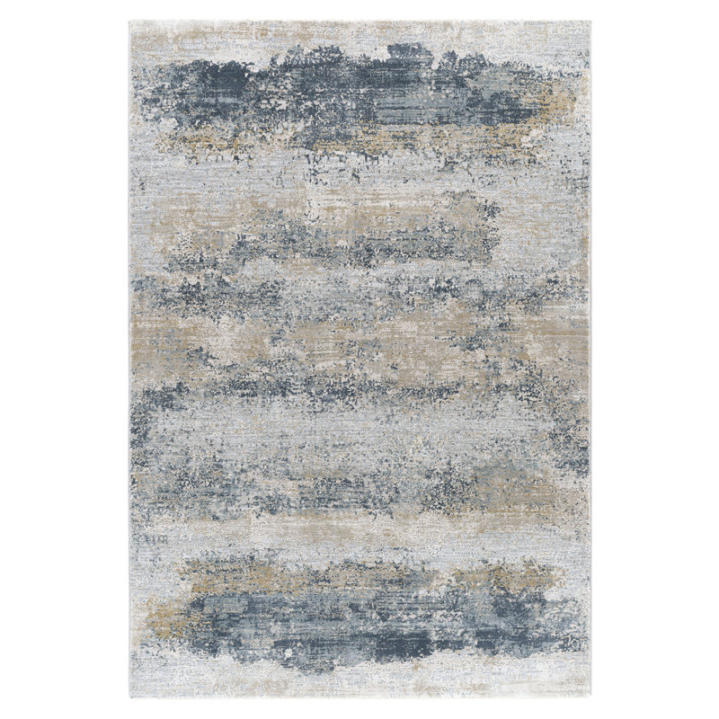 Abstract Indoor Rug, Rectangle 9' x 12'2"