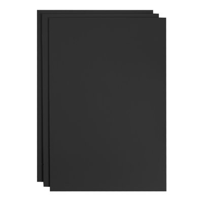 Foam Board, 24 x 36 in, 1/4 in Thickness Black Poster Board, for Mounting, Crafts, Paintings Prints, Art, Display, Presentation and Projects, Acid-Free Double Sided Foam Core Sheets