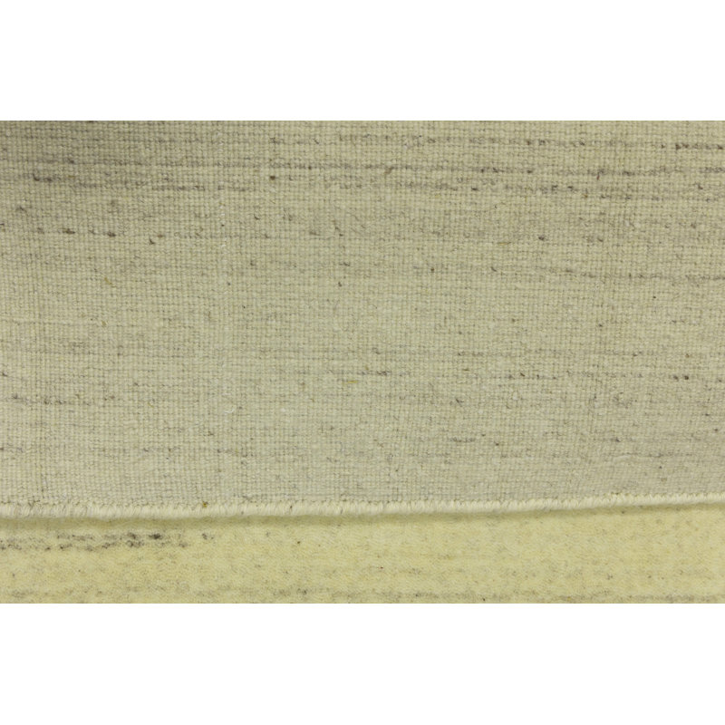 Tapis crème crème 3 x 5 Indo Gabbeh
