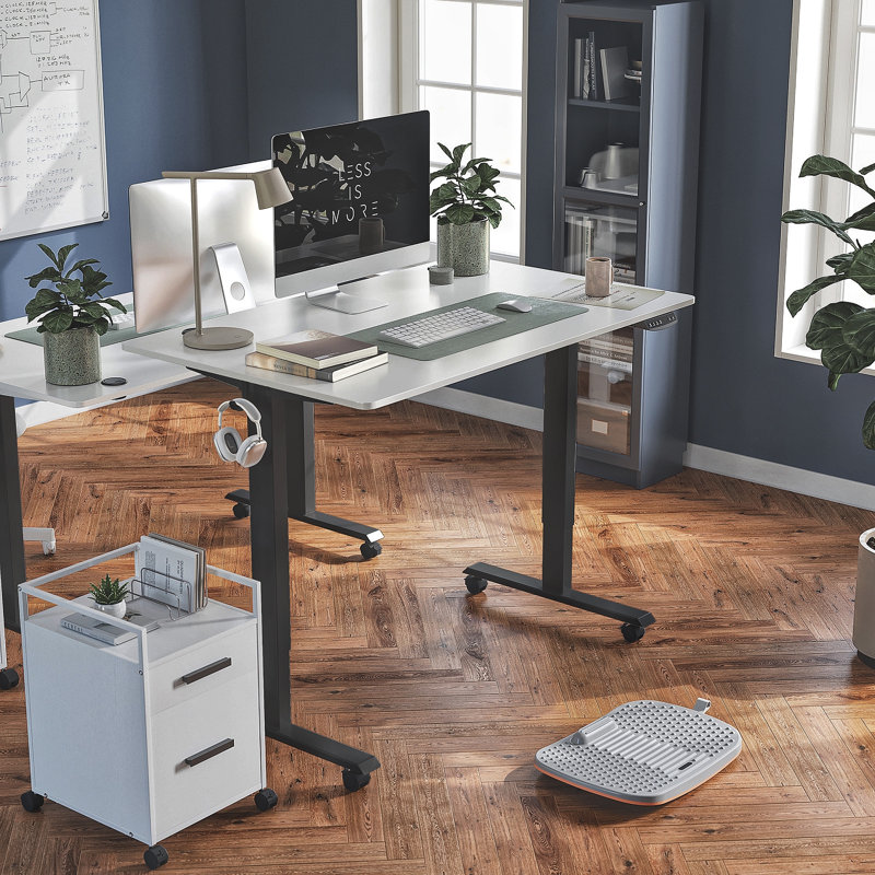 Bureau debout, H 46 po x l 48 po x P 30 po, Blanc