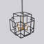 Lustre rectangulaire à 4 lumières-37315522