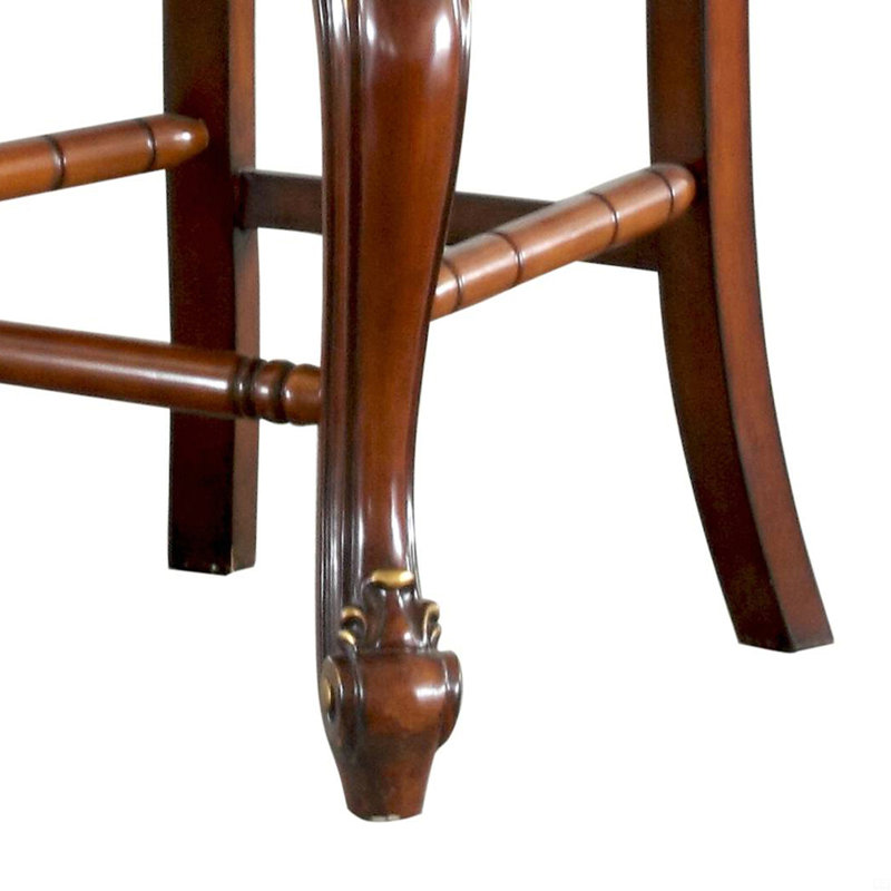 Chaises à hauteur de comptoir sans accoudoirs (lot de 2)