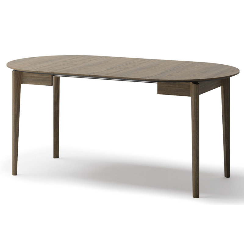 Plot extendable table 90-210x90 cm, Brown
