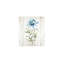 Décoration murale sur toile florale bleue 24 po x 18 po