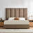 Juanetta 71.5" Tall Headboard Upholstered Platform Bed With 2 Wood Large Storage Drawers-875417680-894506831