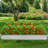 Interlocking Rectangular Galvanized Steel Sliver Raised Garden Bed-1322583475-1322583477