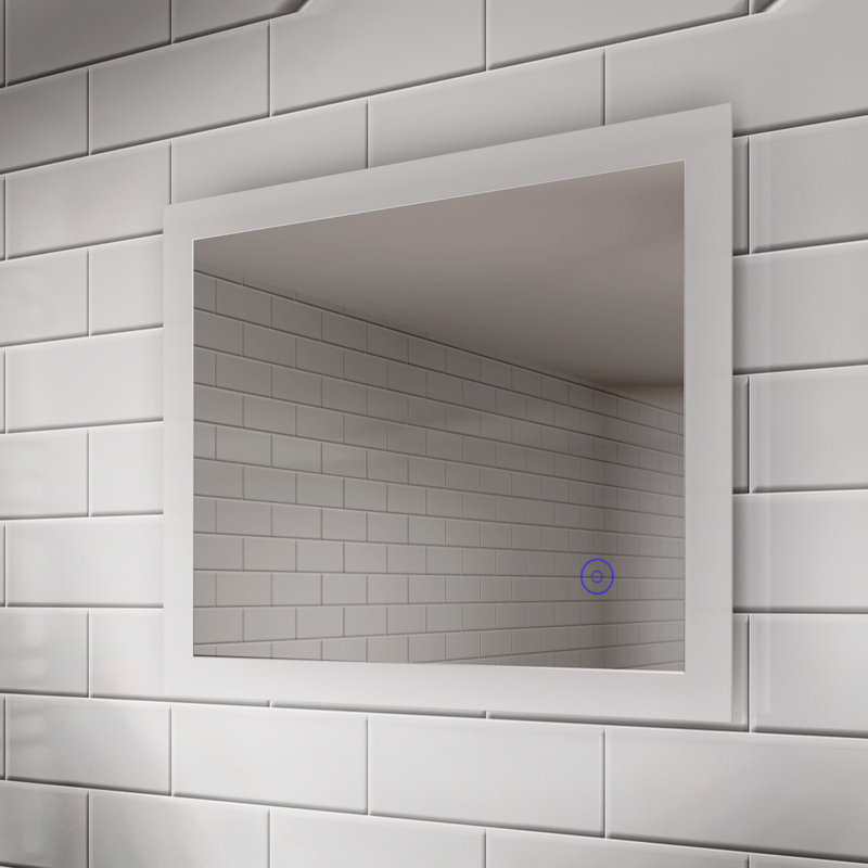 Arbuckle Flat Wall Mirror, 60cm H x 50cm W